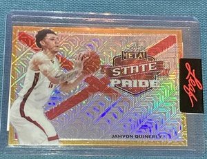 E426 1/1 Proof Gold Mojo 2023 foglia metallo orgoglio di stato Jahvon Quinerly - Foto 1 di 2