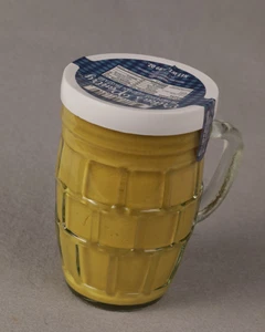 Glass Beer Mug Medium Hot German Mustard Erika's Pantry - Picture 1 of 6