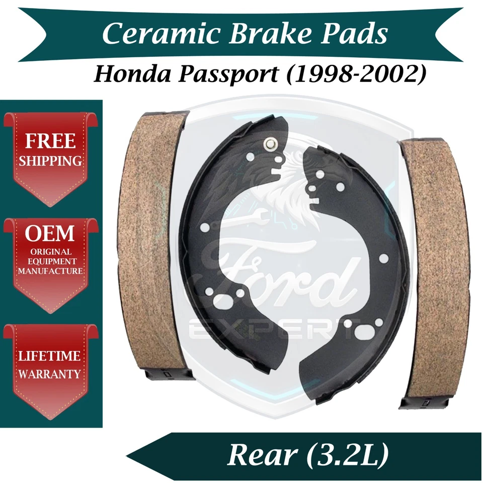 ACDelco OEM Rear Brake Shoes For 1998-2002 Honda Passport Lifetime Warranty - Image 1 of 4