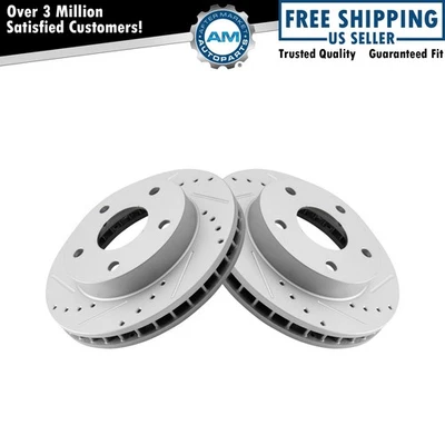 Juego de rotores de freno delanteros para Dodge Ram 1500 1994-1999 Foto 1 de 4