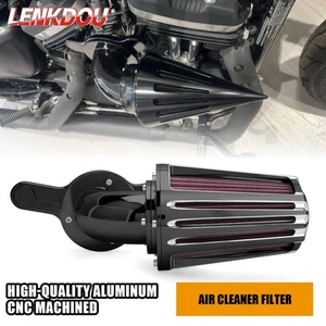 Cone Air Cleaner Intake Filter For Harley Touring Street Road Glide 17-23 Fatbob - Picture 1 of 9