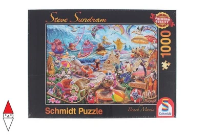PUZZLE TEMATICO SCHMIDT MARE E OCEANO SUNDRAM BEACH MANIA 1000 PZ - Immagine 1 di 3