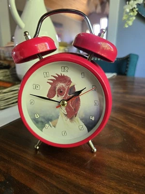 Feldstein And Associates Wacky Wakers Red Rooster Tabletop Alarm Clock - Image 1 of 2