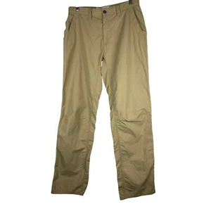 Mountain Khakis Men's Size 34X36 Tan Relaxed Fit 100% Nylon Activewear Pants - Picture 1 of 12