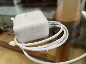 Original Genuine 12W USB Wall Charger & Cable for iPad Pro Air Mini iPhone OEM** - Picture 1 of 10