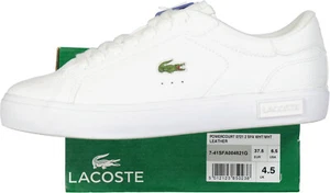 NEU! Lacoste POWERCOURT 0721 2 SFA Damen Sneaker weiß, Gr. 37,5 - Bild 1 von 9