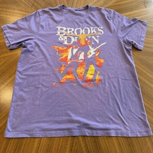 BROOKS & DUNN ELECTRIC RODEO Retro 90s Era t shirt XL country music Bull - Picture 1 of 7