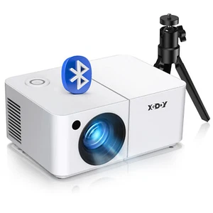 Beamer 5G WiFi Bluetooth Projector 1080P 4K LED Cinema Multimedia Home Theater - Picture 1 of 13