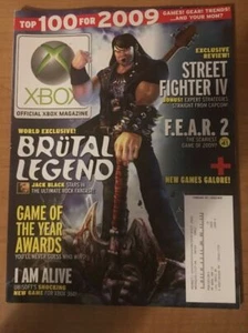 OFFICIAL XBOX MAGAZINE - BRUTAL LEGEND, STREET FIGHTER IV, FEAR 2- FEBRUARY 2009 - Picture 1 of 1