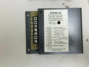 ADVANCED SIGNALING FSKR-LR LINE REVERSAL CONTROL BOX SYSTEM INTERFACE DECODER - Bild 1 von 3