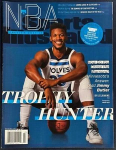 2017 NEWSSTAND SPORT ILLUSTRIERTE ZEITSCHRIFT JIMMY BUTLER KEIN ETIKETT TROPHÄENJÄGER - Bild 1 von 2