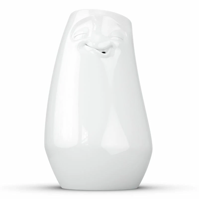 FIFTYEIGHT PRODUCTS Blumenvase Entspannt - Weiß