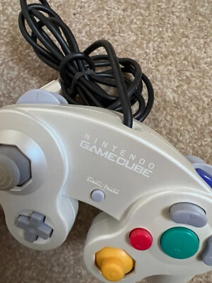 RARE Official Nintendo Gamecube Pearl White Controller Gamepad Game Pad DOL-003! - Image 1 of 4