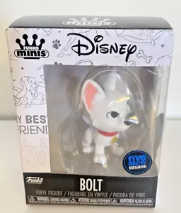 Funko Minis Disney Figura in Vinile 3" BOLT Cinque Sotto Esclusiva - Foto 1 di 10