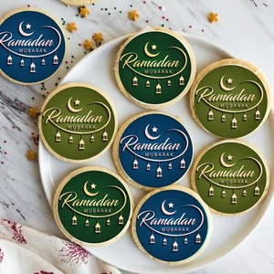 Ramadan Edible Image Toppers For Cookies Or Cupcakes 12 Counts Uncut. - Picture 1 of 3