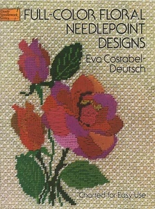 Dover Needlework Cross Stitch Full Color Floral Magazine Eva Costabel-Deutsch - Picture 1 of 1