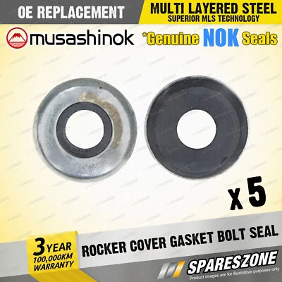 5 x Rocker Cover Gasket Bolt Seals for Toyota Paseo EL44 EL54 Starlet EP82 EP91 - image 1 of 2