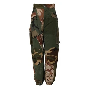 DOLCE & GABBANA Pants Multicolor Camouflage Cargo Trousers IT40/US6/S RRP 900usd - Picture 1 of 5