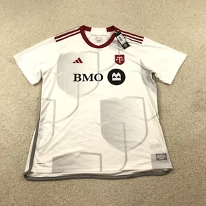 Adidas Toronto FC Soccer Jersey Mens 2XL IW4067 White New - Picture 1 of 8
