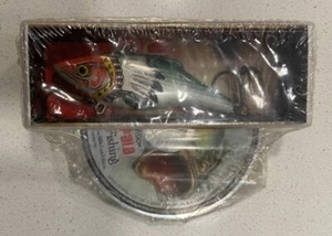 RAPALA RED MAN REDMAN TOBACCO ADVERTISING LOGO LURE WITH CD-ROM GAME Vintage - Picture 1 of 5