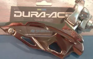 Shimano Dura Ace Triple FD-7703 Brz-On Road Front Derailleur NEW/NOS -BP/BS-3x9 - Picture 1 of 9