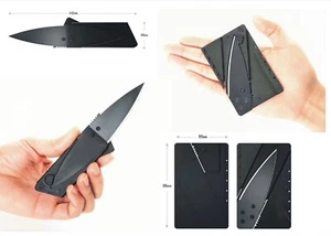 Kreditkartenmesser Klappmesser Knife Faltmesser Taschenmesser Scheckkartenmesser - Bild 1 von 6