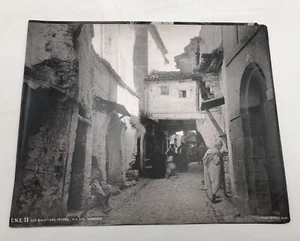 PHOTOGRAPHIE LEROUX Algérie Constantine.Quartier Arabe Rue des Tanneurs 1895 - Picture 1 of 2