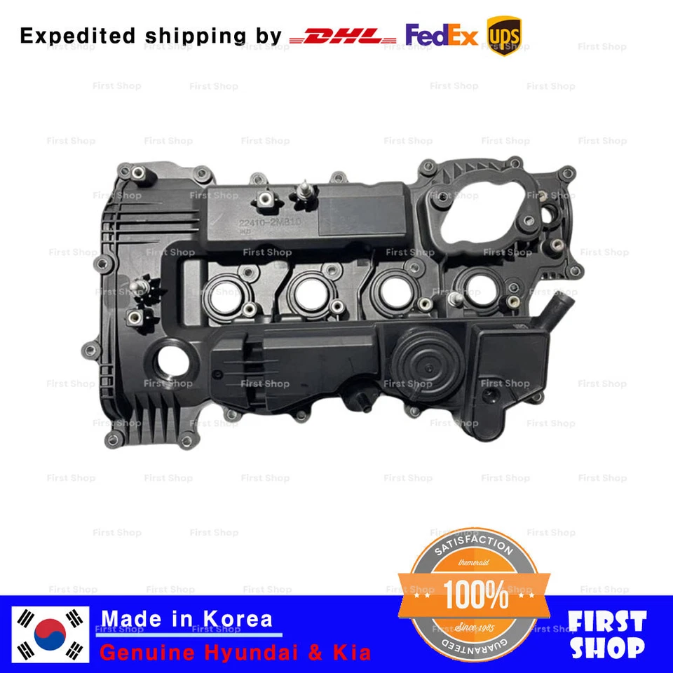 Genuine OEM 224102M810 Engine Valve Cover Assy Rocker for Hyundai Elantra 2021+ - Image 1 of 1