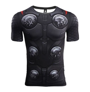 Avengers: Infinity War Thor T shirt Tee Short sleeve sport Fitness daily Show - Picture 1 of 8