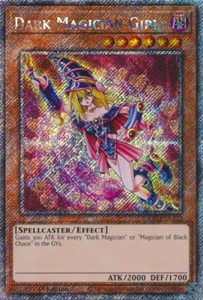 Yu-Gi-Oh! Dark Magician Girl Alternative Art C RA03-EN123 Platinum Secret Rare - Picture 1 of 1