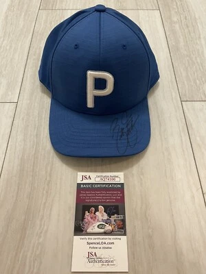 Rickie Fowler Signed Autograph Official Puma Blue Golf Hat PGA Superstar JSA HOT - Image 1 of 2