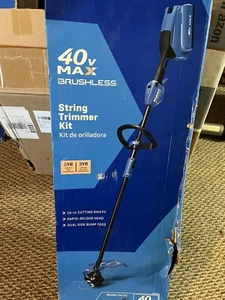 Kobalt Max Cordless String Trimmer - Blue 40v  new tool only - Picture 1 of 5