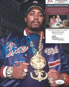 Eric B. Signiertes 8x10 Foto mit JSA COA #AI99257 Eric B. & Rakim - Bild 1 von 2