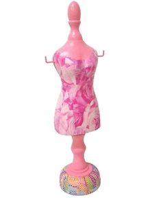 (34649) FIGURA MANIQUI MADERA DECOPATCH ROSA COLGADOR PARA COLGAR JOYAS - Imagen 1 de 1