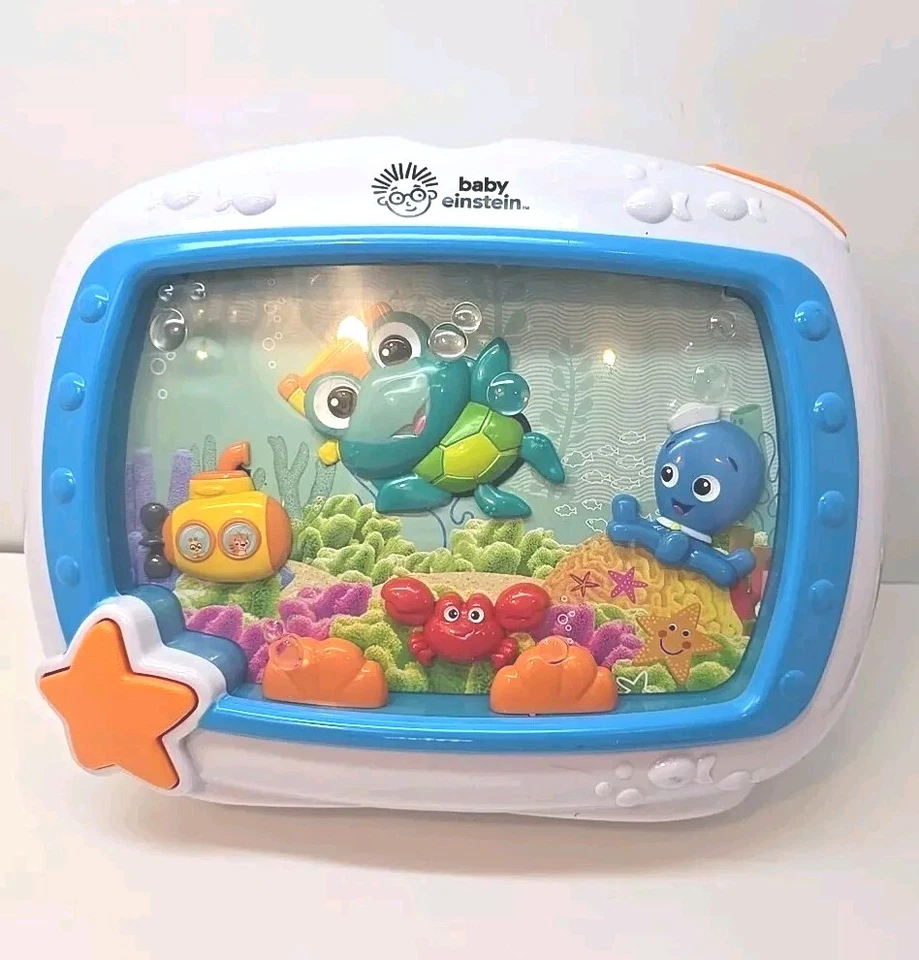 Baby Einstein Sea Dreams Sleep Soother Music Crib Toy Fish Aquarium No Remote - Image 1 of 4