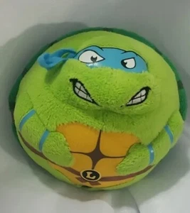 Teenage Mutant Ninja Turtles Leonardo 5" TY Beanie Ballz Plush TMNT - Picture 1 of 5