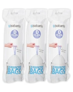 Brabantia Müllbeutel (15-20 Liter (D), 60er Pack - Bild 1 von 4