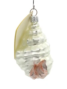 Patricia Breen Erics Shell Pearl Summer Aquatic Nautical Ocean Holiday Ornament - Picture 1 of 4