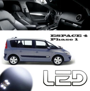 Per Renault Espace 4 PH1 11 Lampadine LED Bianco Soffitto Illuminazione Sols Pad - Photo 1/4