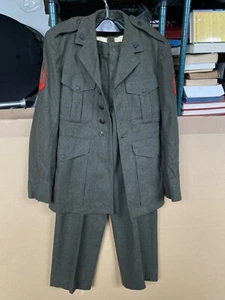 Vintage Vietnam War US Marine Corps USMC Dress Uniform with Jacket and Pants - Picture 1 of 22