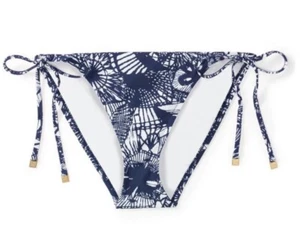 Tory Burch Womens Bikini Bottom Swimwear Size L Baltic Sea Dream Catcher B/494 - Picture 1 of 12