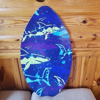 Bluewater Beach Full Graphic Skimboard Wake Board Boogie Skim Board - Image 1 of 4