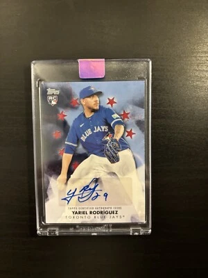 1/25 Autographed Baseball Card - Image 1 of 2