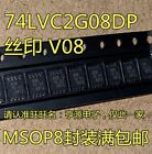 5PCS new(74LVC2G08 74LVC2G08DP V2G08 V08 MSOP8 ) #A6-9