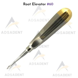 CIRUGÍA DENTAL PATRÓN ESPECIAL PALA CÓNCAVA PUNTA RAÍZ RECTA ELEVADOR #60 - Imagen 1 de 1