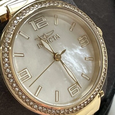 Invicta Women's Watch Bolt 29143 Quartz White Dial Gold Tone S. Steel 30mm Case - Image 1 of 4