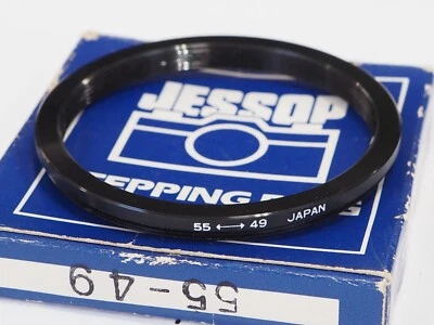 Jessops 55-49mm stepping step down ring fits Nikon Canon Olympus Camera lens - Image 1 of 4