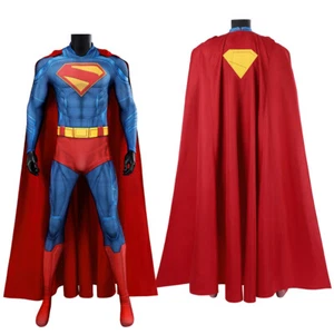 Superman Legacy Overall Cosplay Kostüm Superheld Body 1978 Version Umhang - Bild 1 von 26