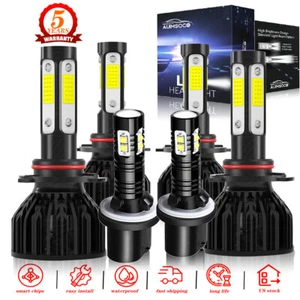 For Chevy Silverado 1999-2002 Tahoe 2001-2006 LED Headlight Fog Lights Set A+++ - Picture 1 of 14