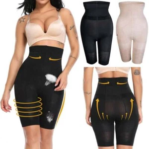 Women High Waist Panties Knickers Thigh Slimming Tummy Control Butt Lifter Plus - Picture 1 of 15
